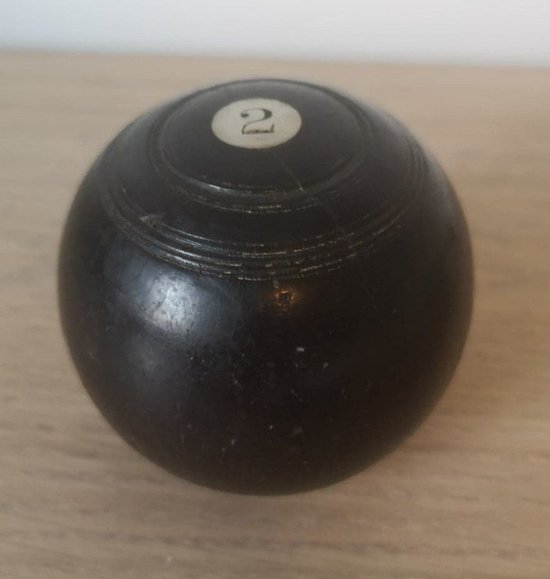Rasen-Bowlingkugel - England - Gaïac - Ende des 19. Jahrhunderts