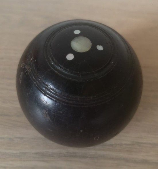 Rasen-Bowlingkugel - England - Gaïac - Ende des 19. Jahrhunderts