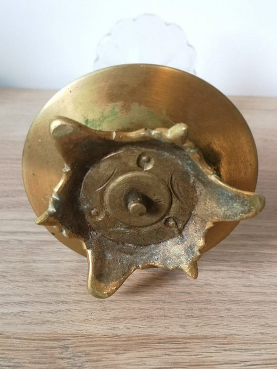 Soliflore - Bronze doré et cristal - Vers 1900