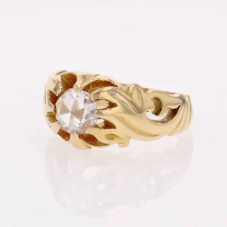 Armreif mit graviertem Diamanten