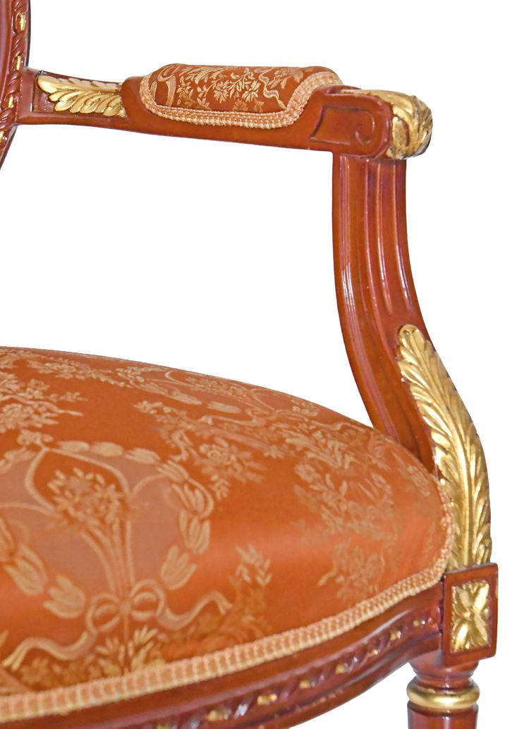 Satz von 3 Cabriolet-Sesseln im Louis XVI-Stil