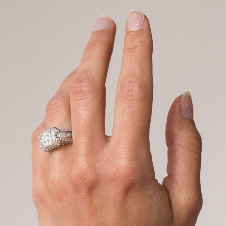 Prinzessinnen-Diamantring