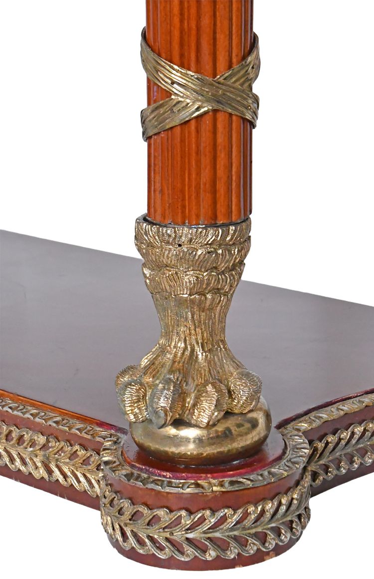 Console surmontée d'un miroir de style Empire 
