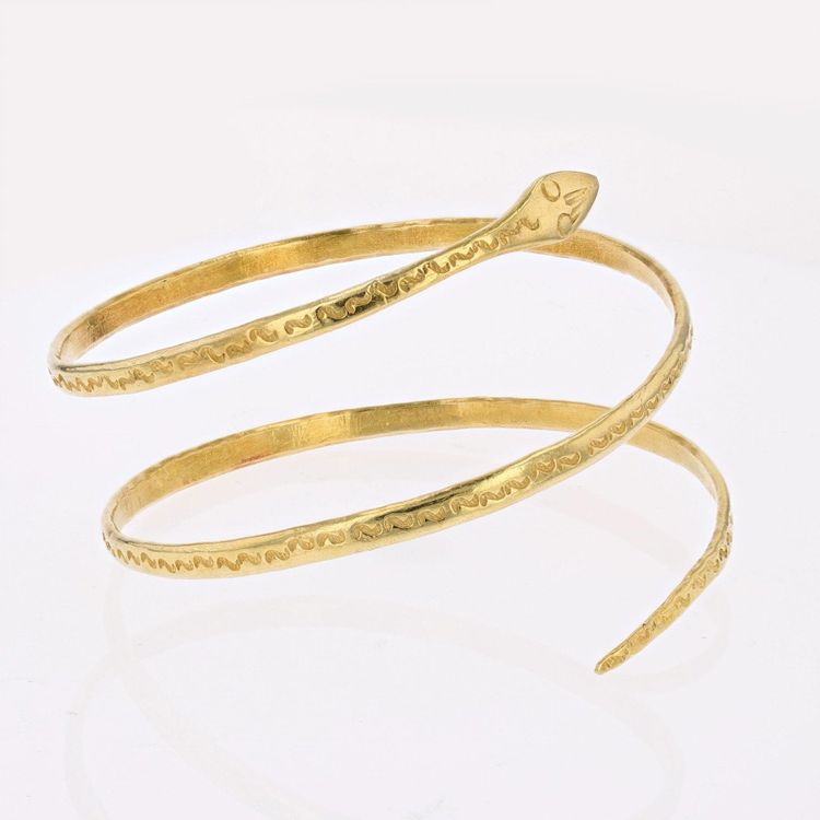 Bracelet Serpent En Or Jaune