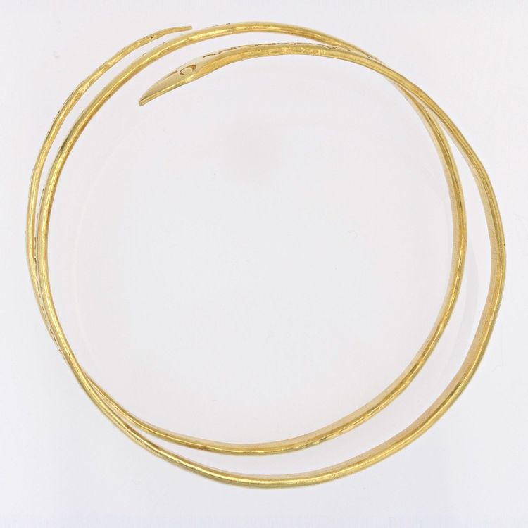 Bracelet Serpent En Or Jaune