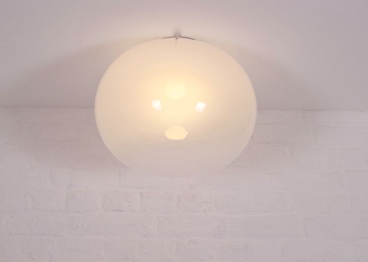 Opalescent Glass Ceiling Light