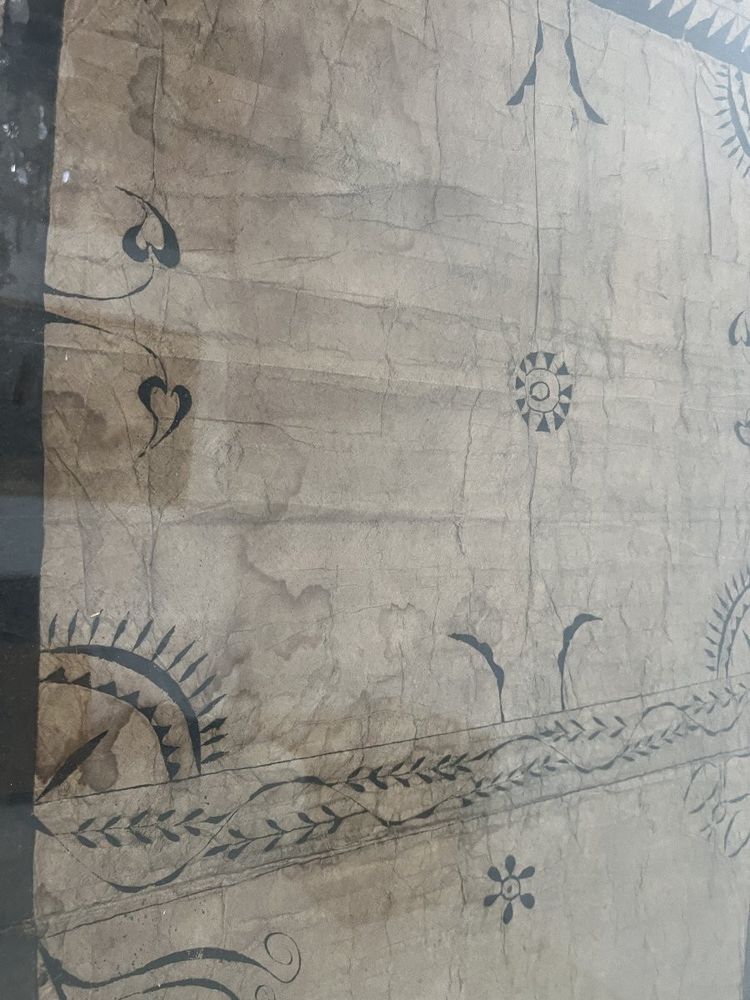 Decorative panel with Polynesian motif, 20th century