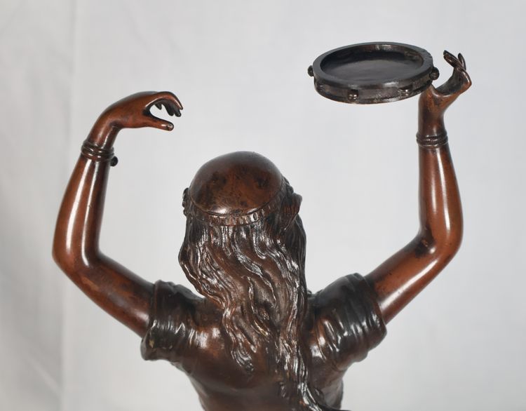 Bronze Esméralda Signé Austria Bergmann 1861-1936