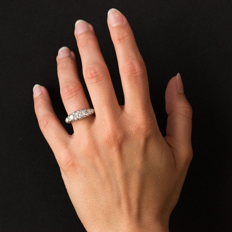 Garter Diamond Ring