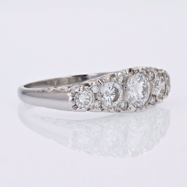 Garter Diamond Ring