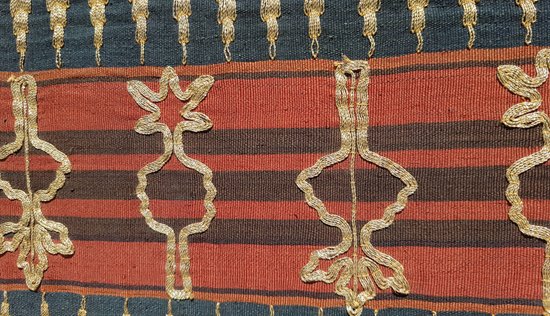 Ceremonial Sarong carpet, Late 19th, Early 20th Century, Sumatra, Indonesia