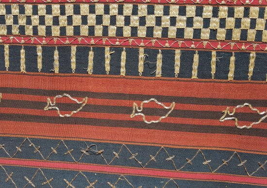 Ceremonial Sarong carpet, Late 19th, Early 20th Century, Sumatra, Indonesia