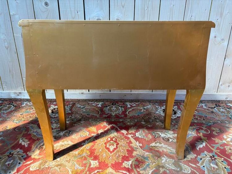 Gilded wooden dresser