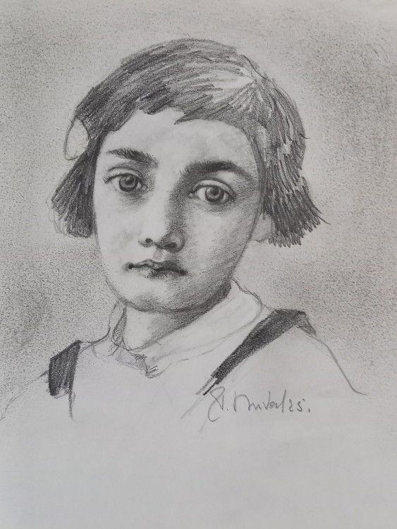 Portrait D'Anne Frank en 1936