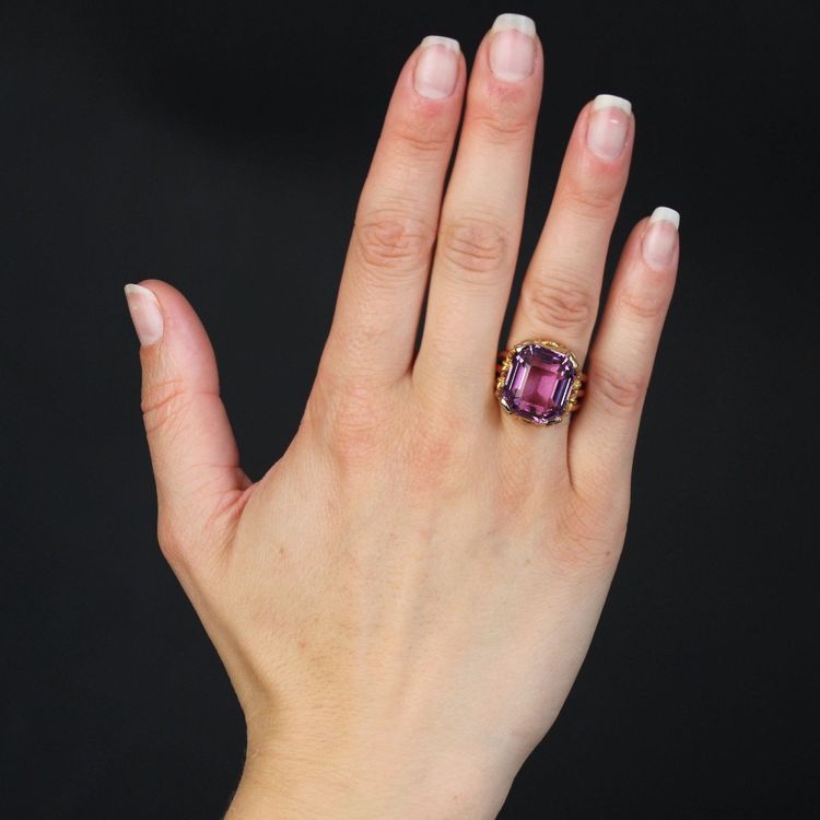 Ancient Kunzite Ring