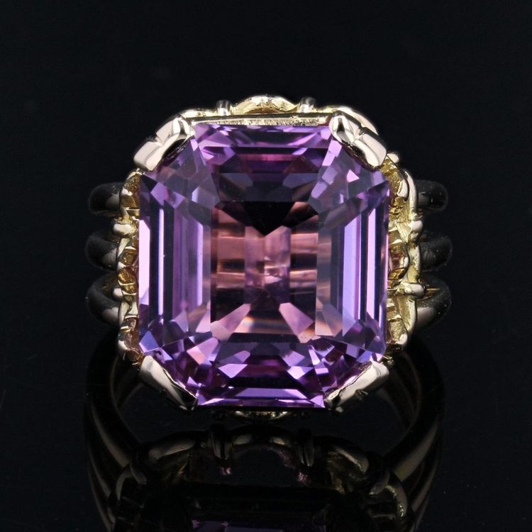 Ancient Kunzite Ring