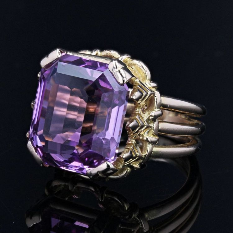 Ancient Kunzite Ring