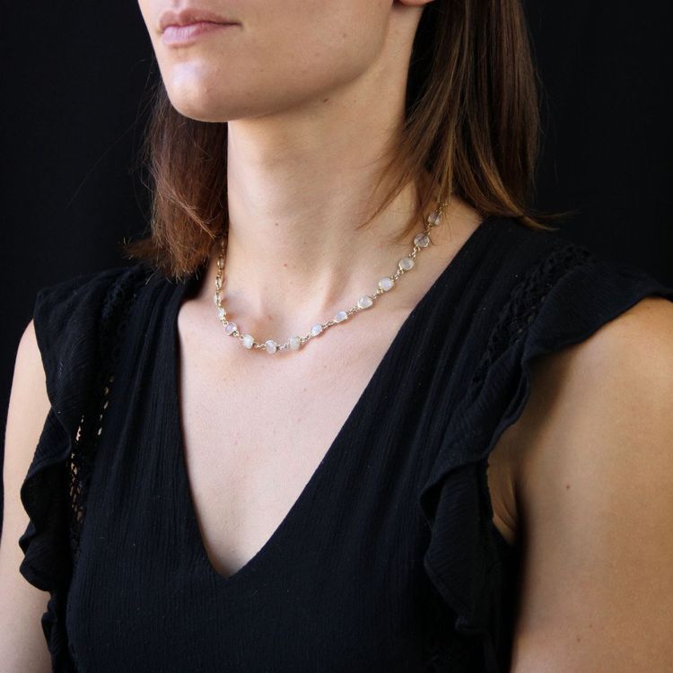 Collier En Pierre De Lune
