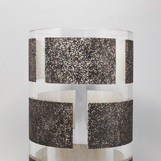1980 Beautiful Vase by Sottsass Associati for Egizia. Made in Italy