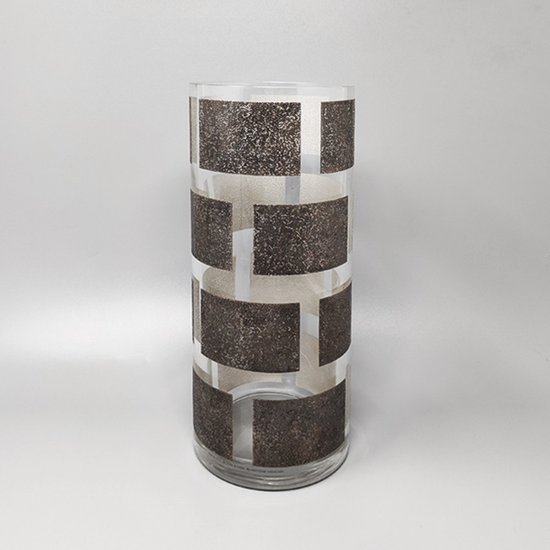 1980 Beautiful Vase by Sottsass Associati for Egizia. Made in Italy