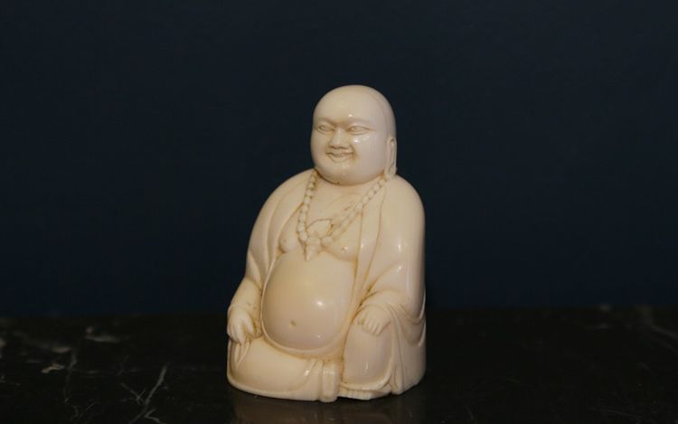 Buddha del XIX secolo, avorio