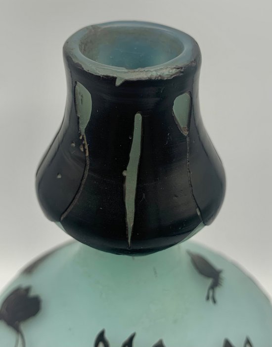 Devez, Vase With Flowers And Butterflies