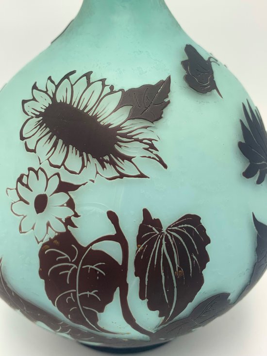 Devez, Vase With Flowers And Butterflies