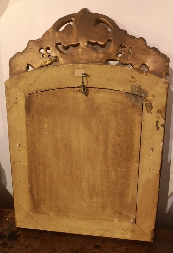 Spiegel mit Glasperlen - Regency - Provence - 18. Jahrhundert