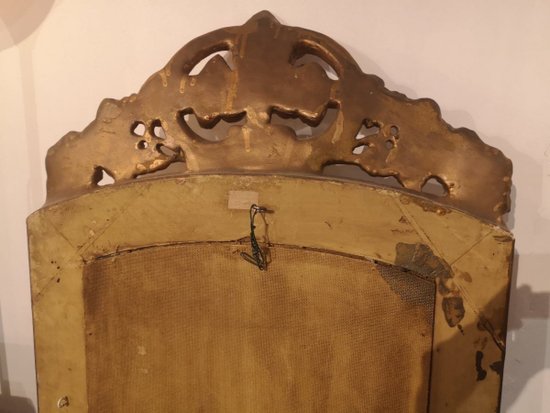 Spiegel mit Glasperlen - Regency - Provence - 18. Jahrhundert