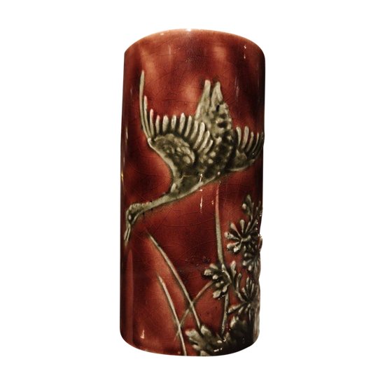 Vaso a rulli - Terracotta - Vecchio - Bordeaux - XIX secolo