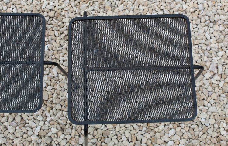 3 Soumba-Satztische von Mathieu Matégot, ca. 1953