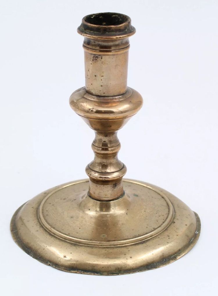 Bronze Candlestick 16/17th Century High Period