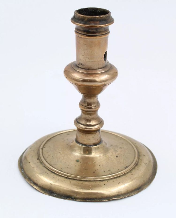 Bronze Candlestick 16/17th Century High Period