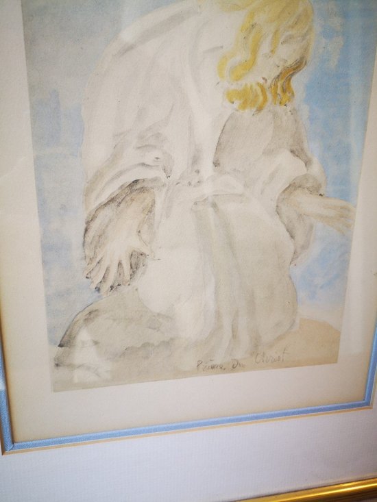 Antoine Bourdelle (d'après) - Prière du Christ - Lithographie signée