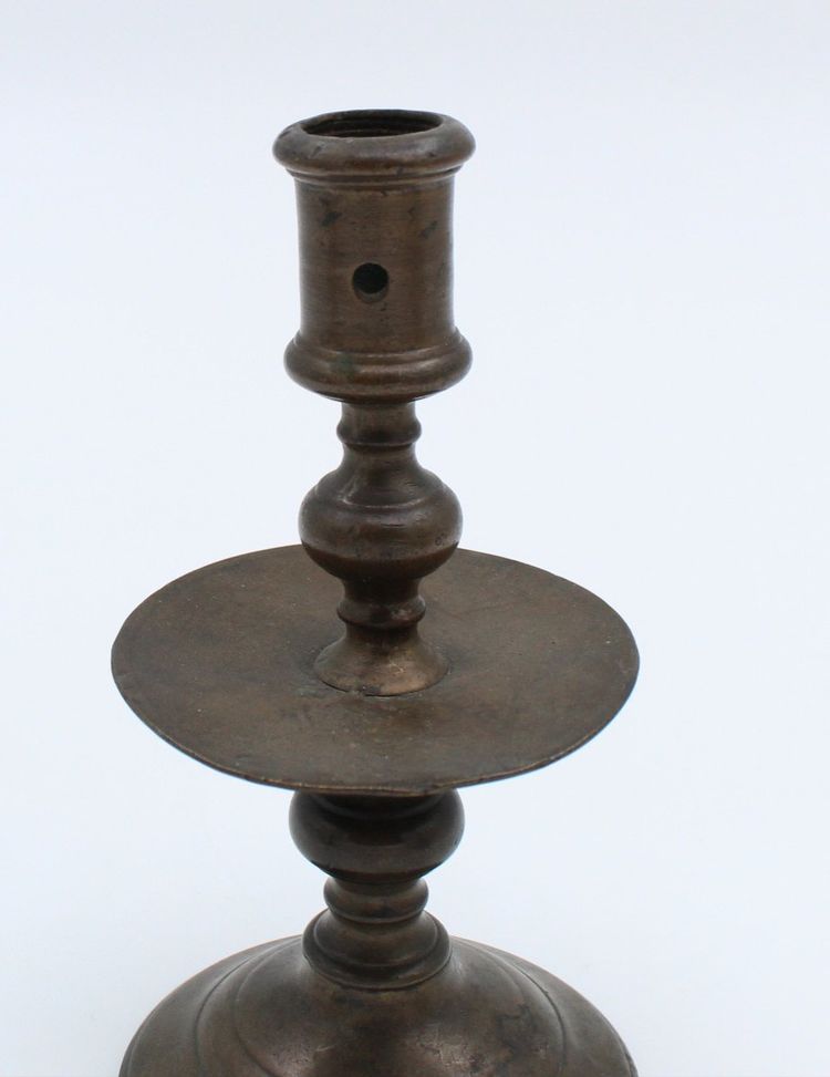 16th/17th Century Bronze Candlestick