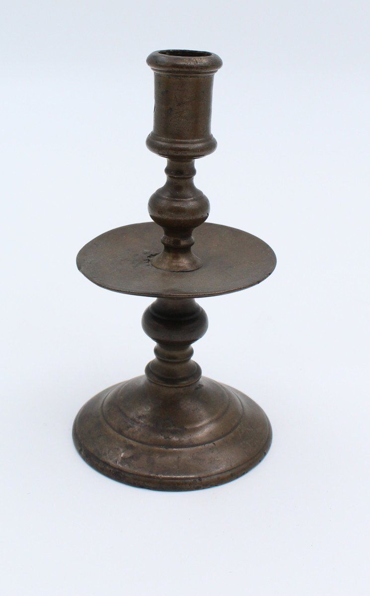 16th/17th Century Bronze Candlestick