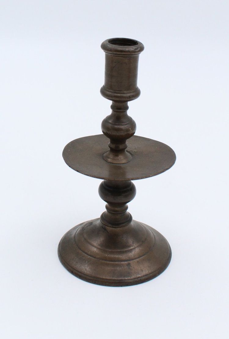 16th/17th Century Bronze Candlestick