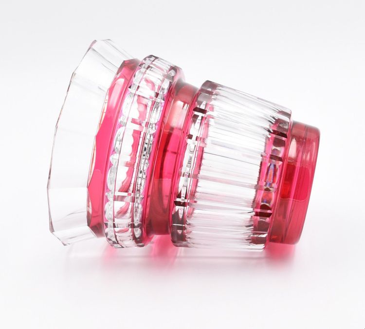 Bolero Crystal Vase by Charles Graffart for Val Saint Lambert