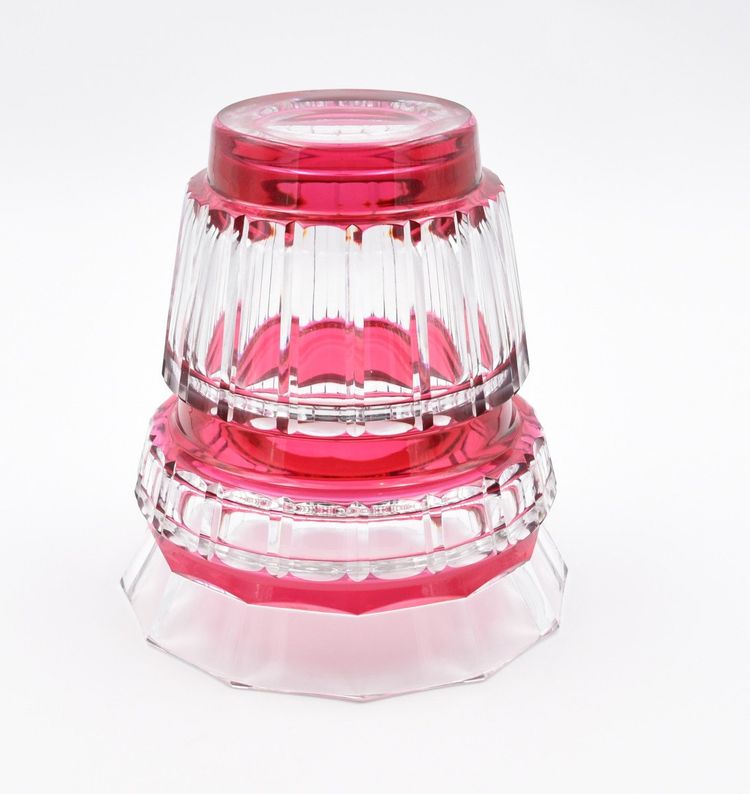Bolero Crystal Vase by Charles Graffart for Val Saint Lambert