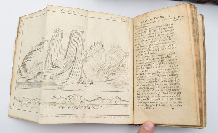 Bücher 1768 Das Schauspiel der Natur Pluche Noel Antoine Herausgegeben von Veuve Estienne