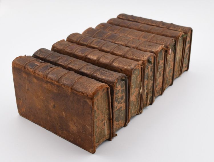 Bücher 1768 Das Schauspiel der Natur Pluche Noel Antoine Herausgegeben von Veuve Estienne