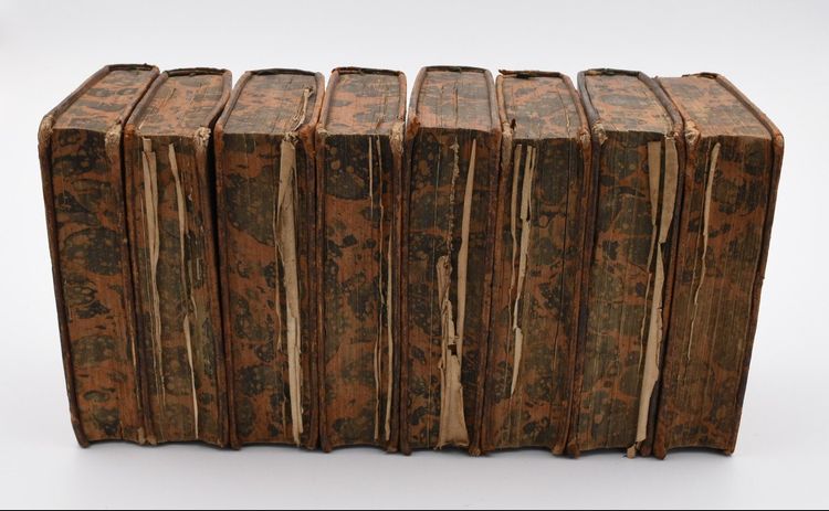 Bücher 1768 Das Schauspiel der Natur Pluche Noel Antoine Herausgegeben von Veuve Estienne