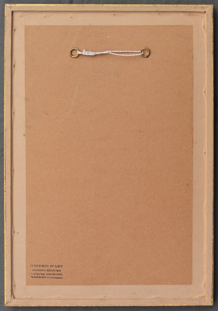 Drawing: Wash Made by Lionel Péraux elegant