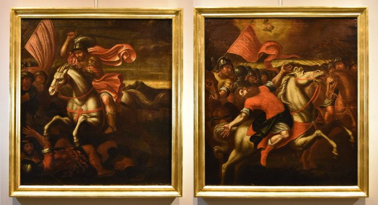The Conversion Of Saint Paul, Antonio Tempesta (florence 1555 - Rome 1630) 