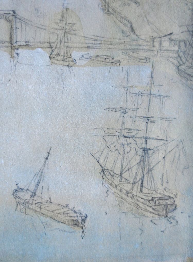 Rouen, Dessin XIXe siècle.