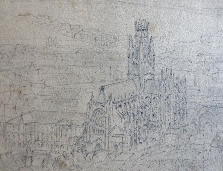 Rouen, Dessin XIXe siècle.