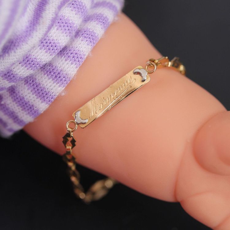 Maryvonne Antik-Gelbgold-Panzerkette