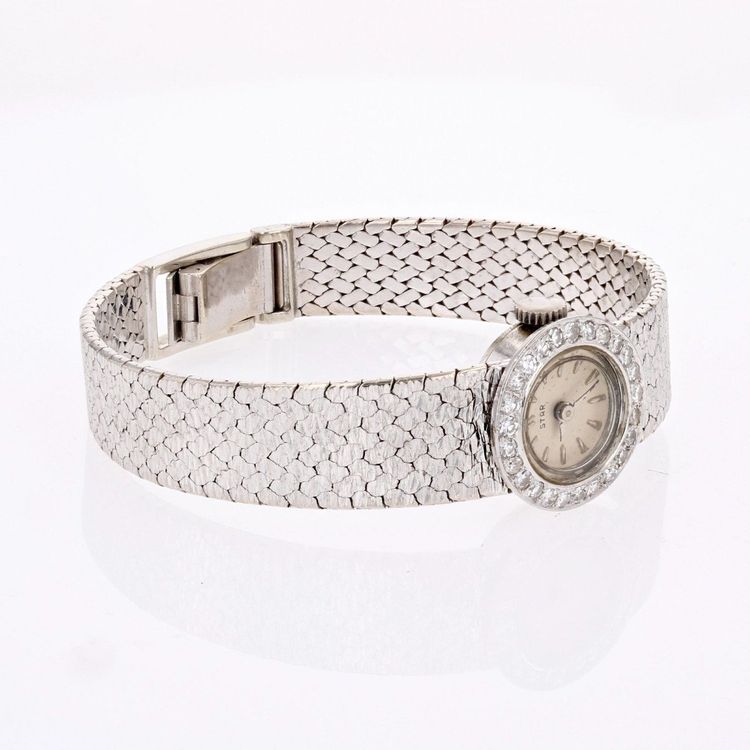 Lady Star White Gold Diamond Watch