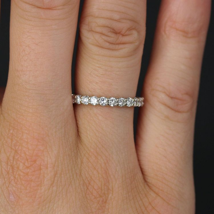 Alliance Or Blanc Diamants Occasion