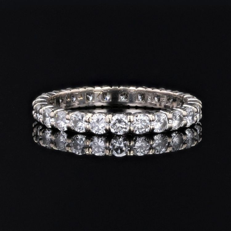 Alliance Or Blanc Diamants Occasion